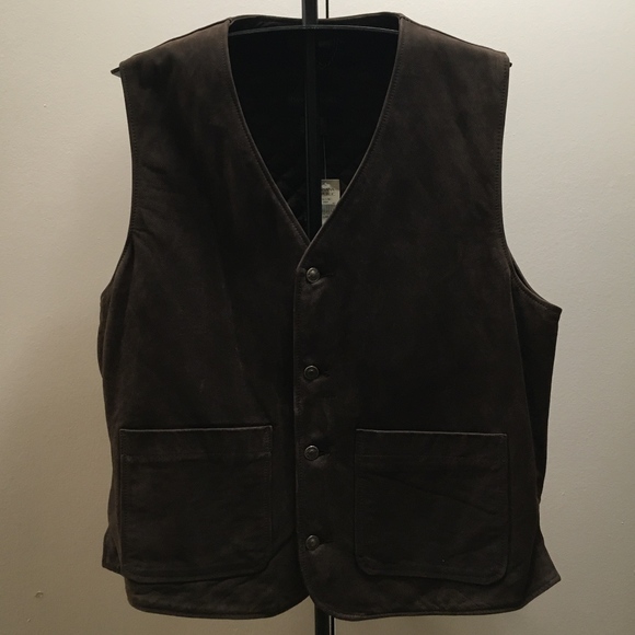 Banana Republic Leather Vest